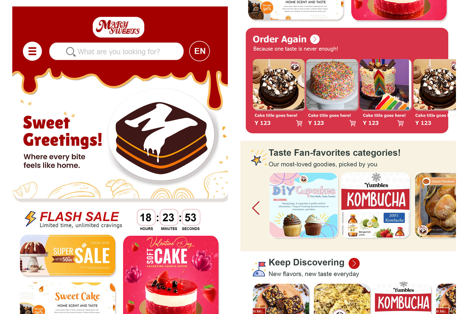 MarySweets: Home of addictively delicious desserts shipped all-over China.