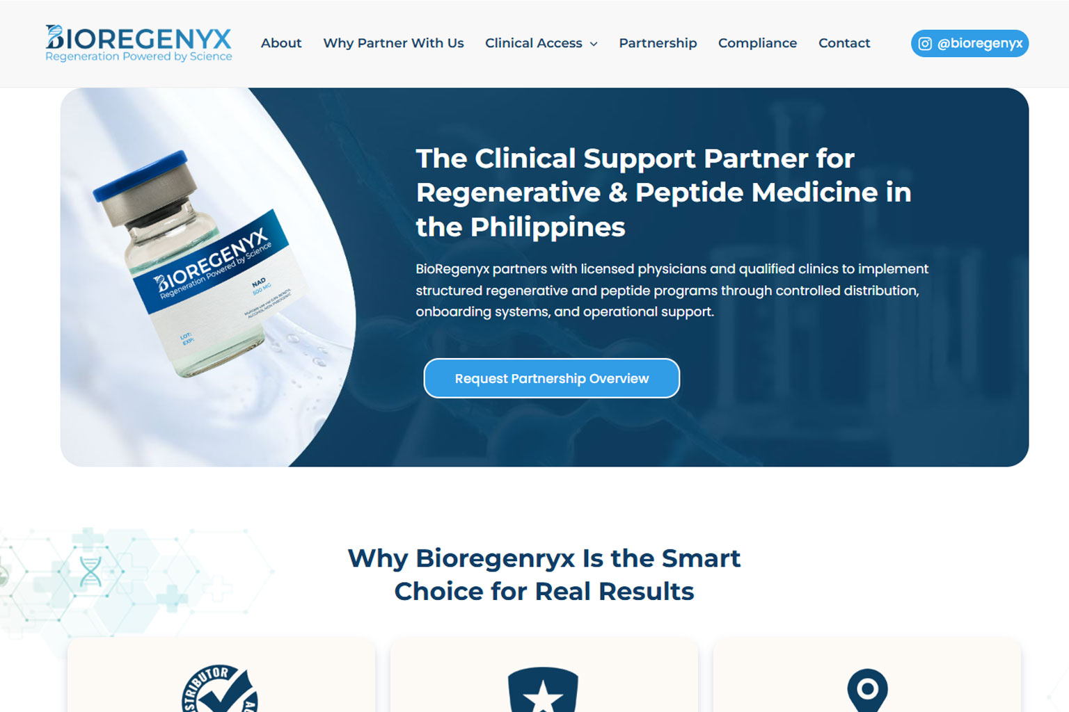 The Bioregenyx: The Clinical Support Partner for Regenerative & Peptide Medicine in the Philippines